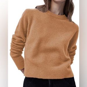 NWOT French Connection Pullover in Camel